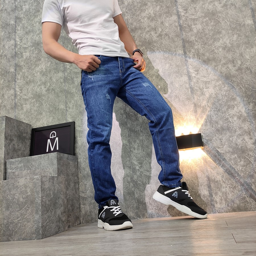 [HCM]Quần jean nam Muidoi Q156 (Xanh)