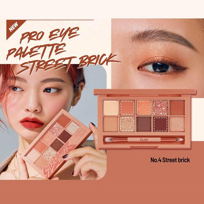 [HOÀN TIỀN 15%]Bảng Phấn Mắt Clio Pro Eye Palette