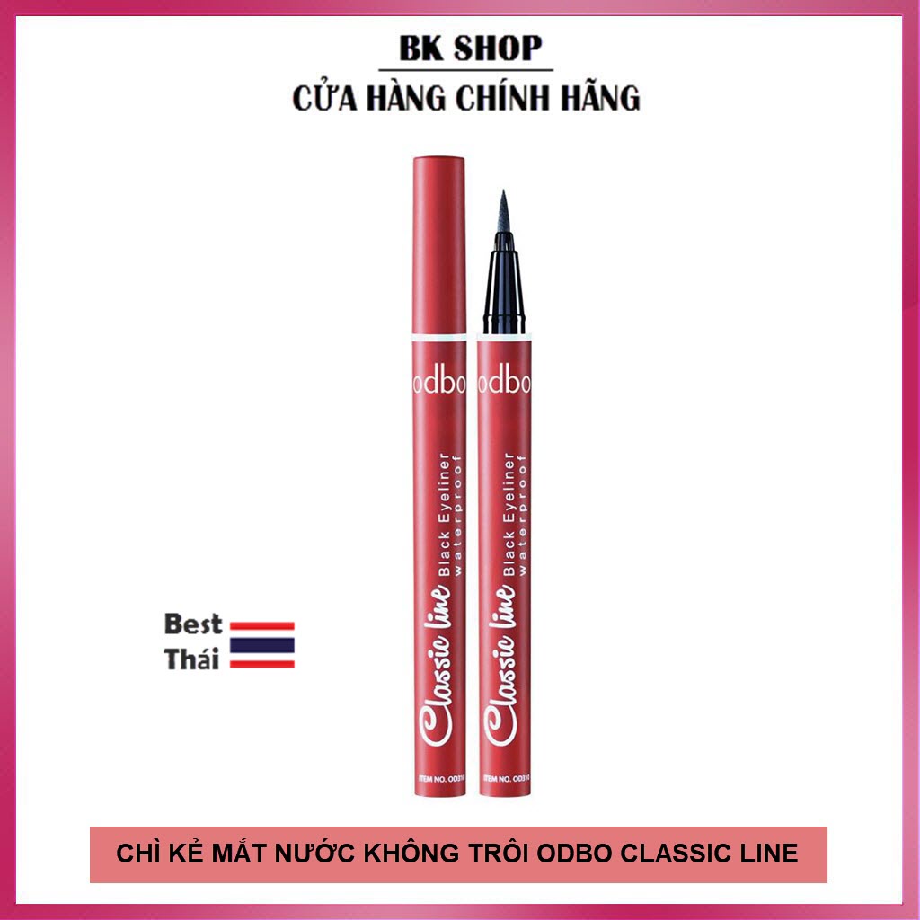 [Thái Lan] Bút kẻ mắt nước Odbo Classic Line OD310
