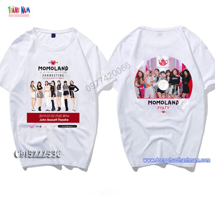 Áo thun momoland, áo phông momoland, áo fan momoland