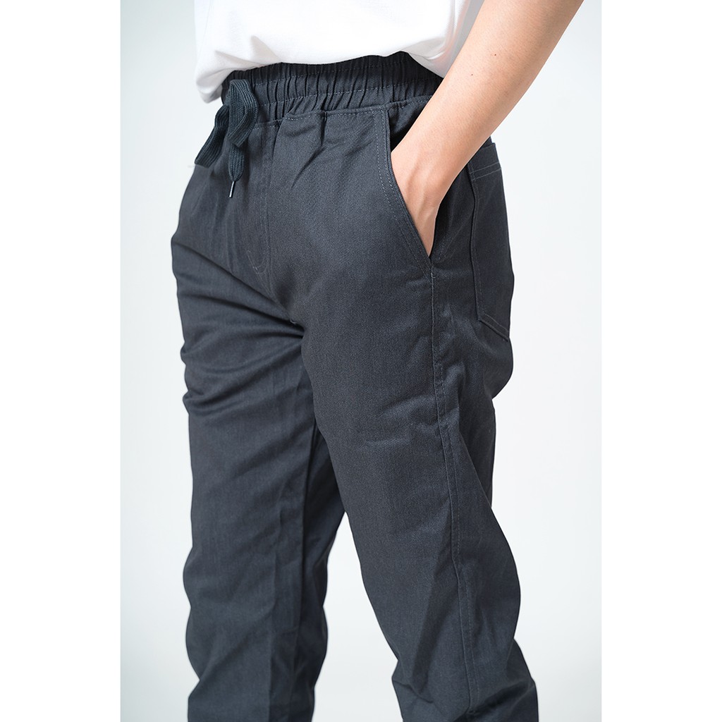 Quần Jogger Kaki Màu Xám Lông Chuột
