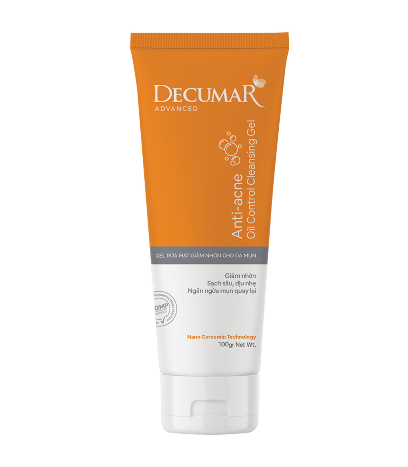 Gel rửa mặt ngừa mụn Decumar Clean