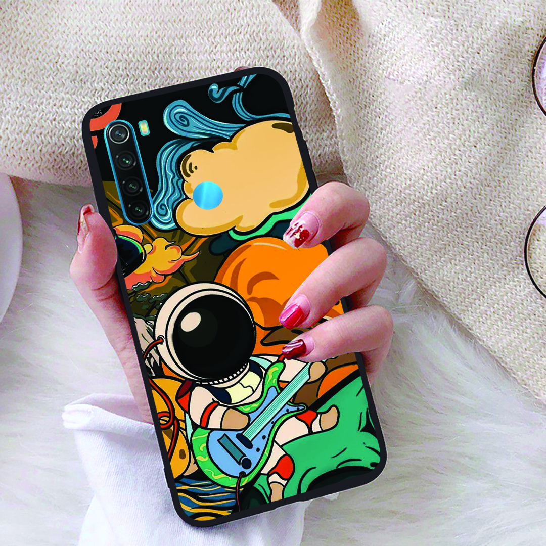 Ốp lưng Xiaomi Redmi Note 8 viền dẻo TPU BST Space