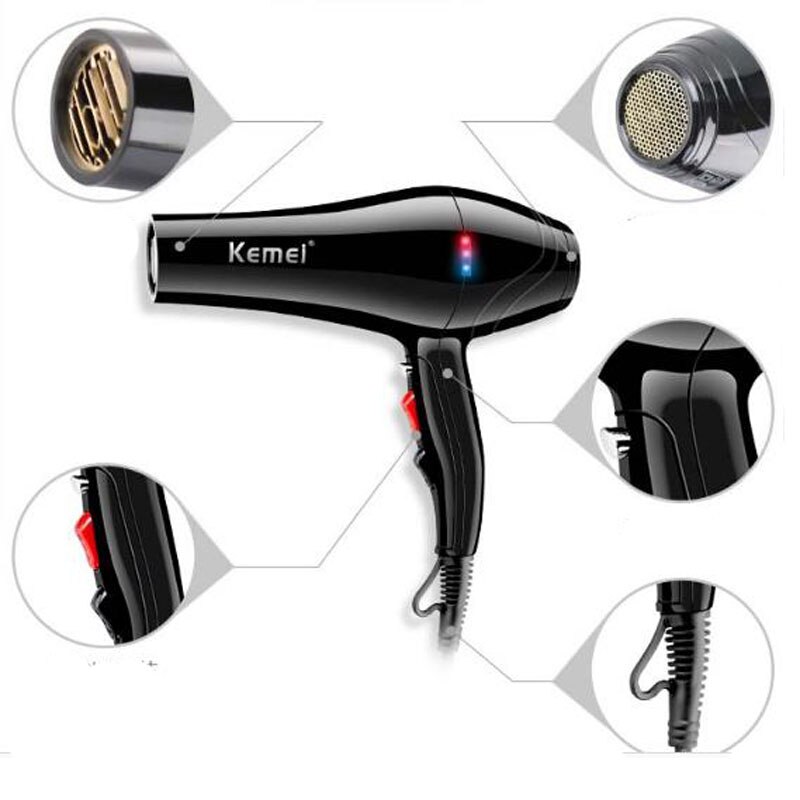 Máy Sấy Tóc Cao Cấp Nóng/Lạnh Kemei Km 8853
