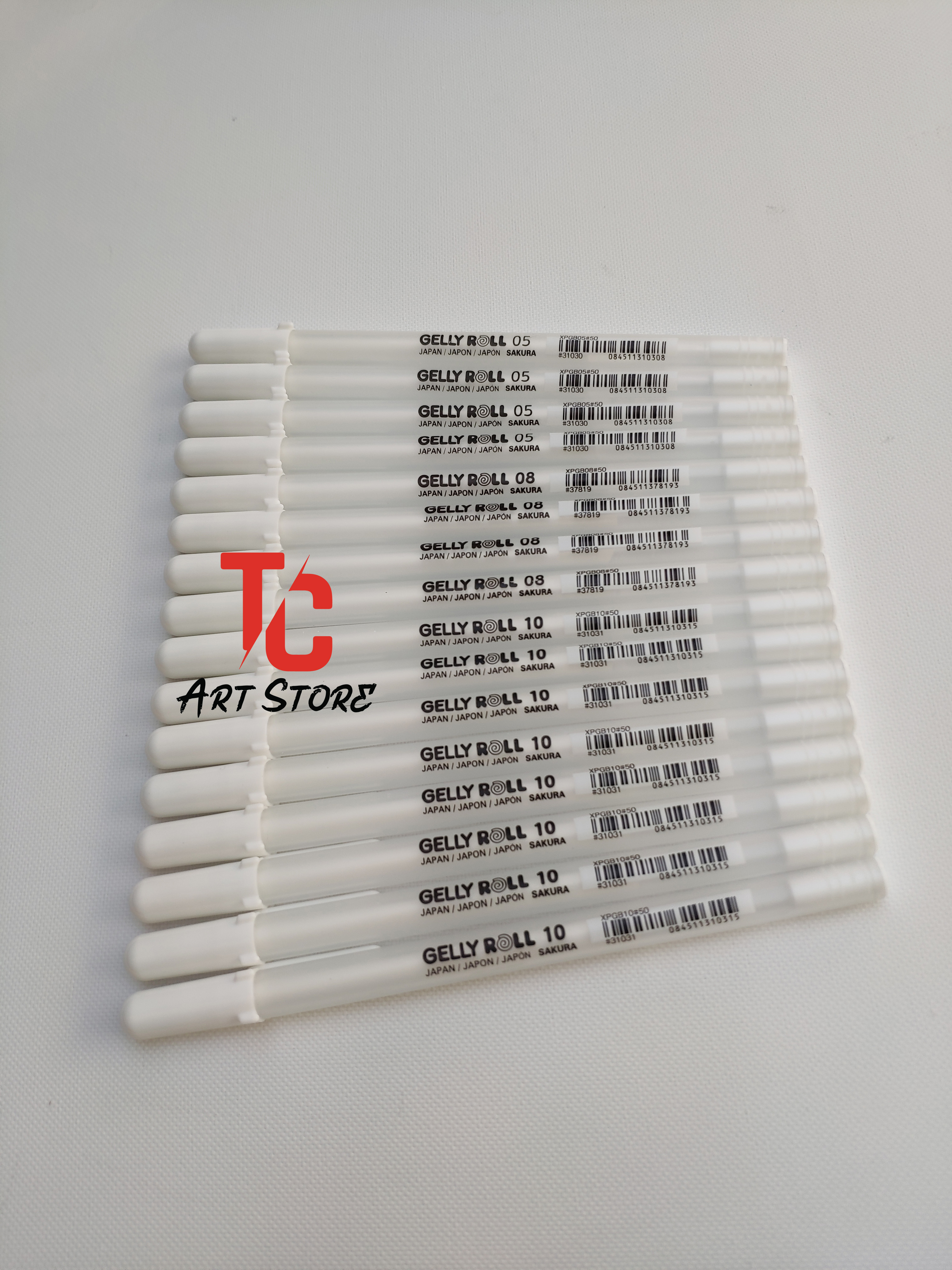 [TC Art Store] BÚT LINE, GEL TRẮNG SAKURA ROLL