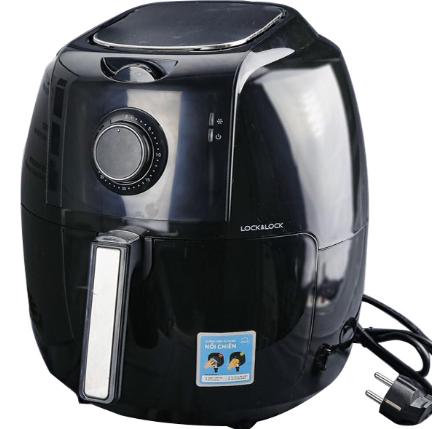 NỒI CHIÊN KHÔNG DẦU LOCK & LOCK EJF 186 5.5L, MÁY CƠ