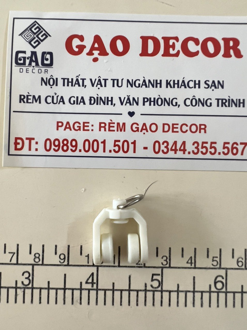 Bi trượt thanh ray treo rèm