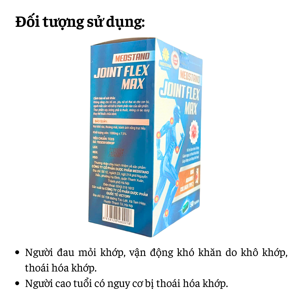 [HCM]Medstand Joint Flex Max Bổ Xương Khớp Hiệu Quả