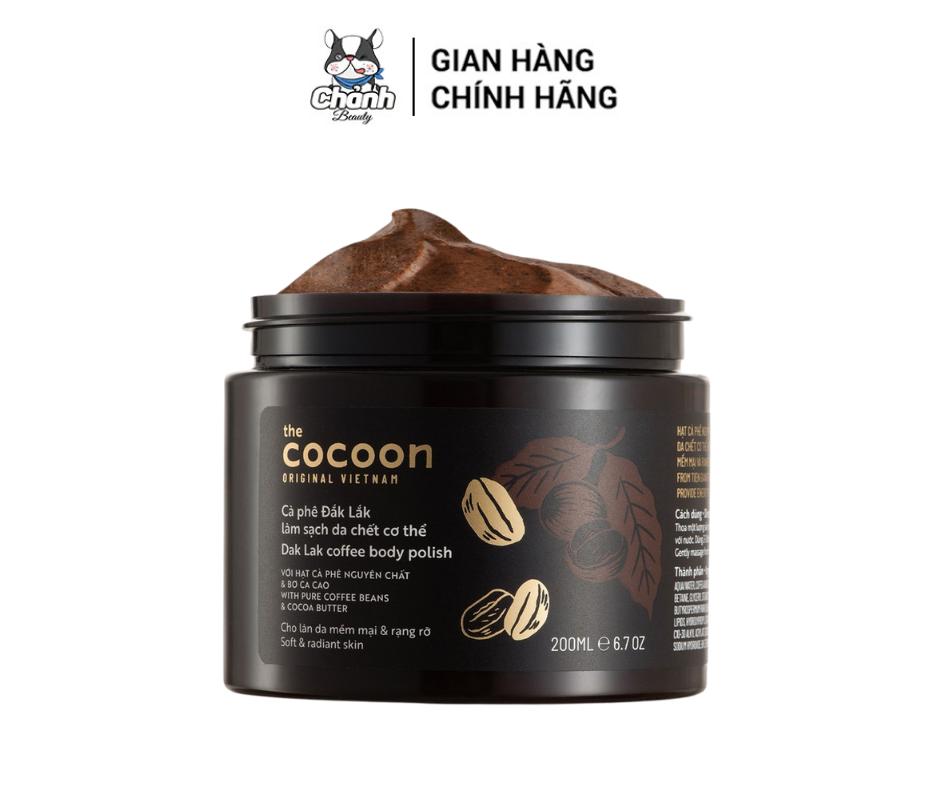 Tẩy da chết body cà phê The Cocoon