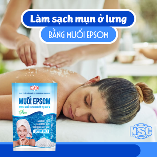 Muối tắm Epsom (gói 200g)