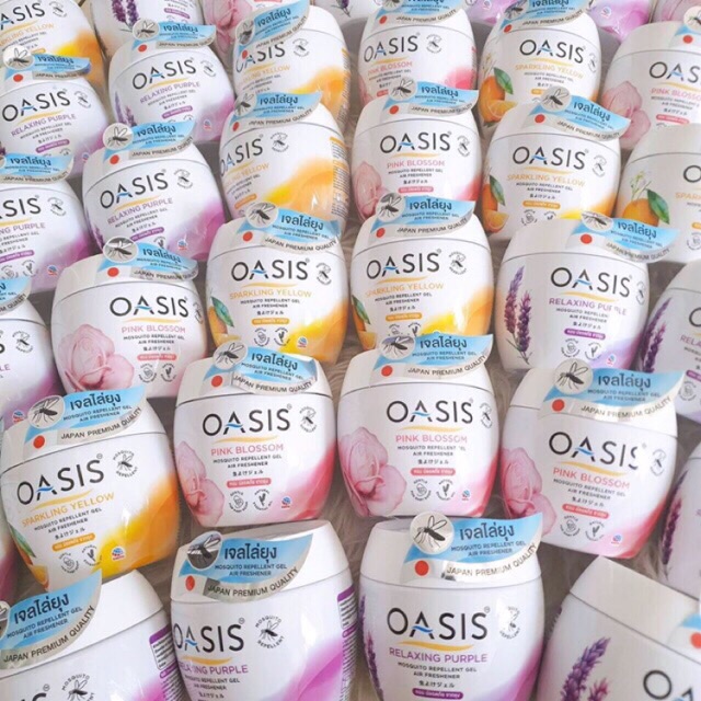 Sáp Thơm Đuổi Muỗi Oasis 180G Thái Lan - Cam
