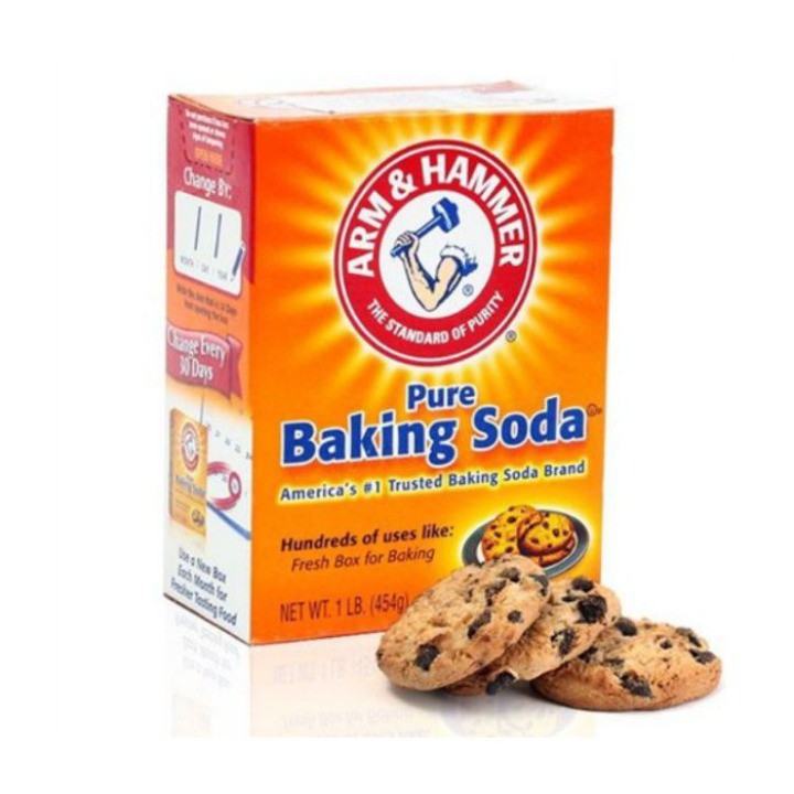 Baking Soda trắng răng - Backing soda Làm sạch răng miệng