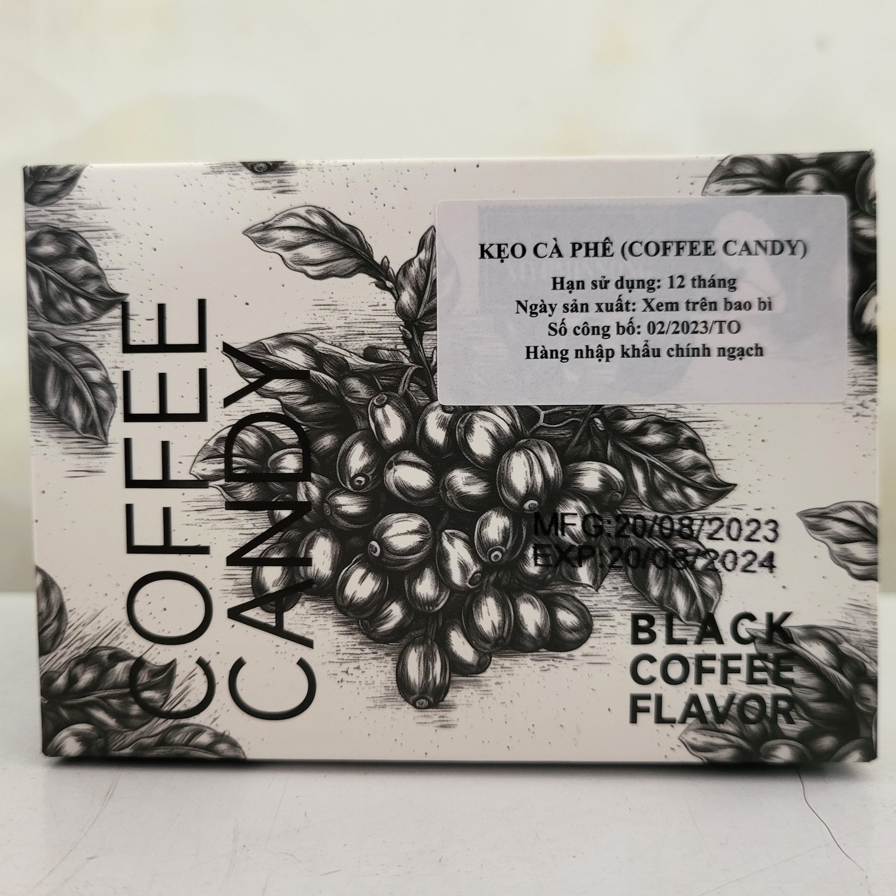 [Hộp 70g] KẸO CÀ PHÊ [China] XIYU MINNONG Coffee Candy Black Coffee Flavour