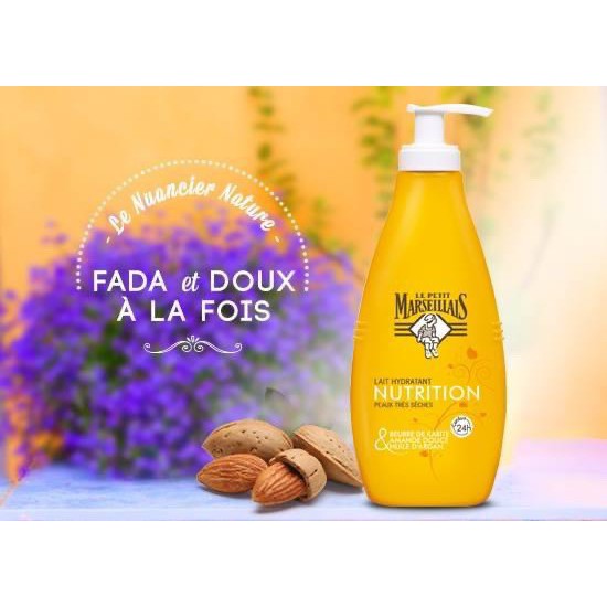 Dưỡng Thể Cấp Ẩm Le Petit Marseillais 400ML Pháp