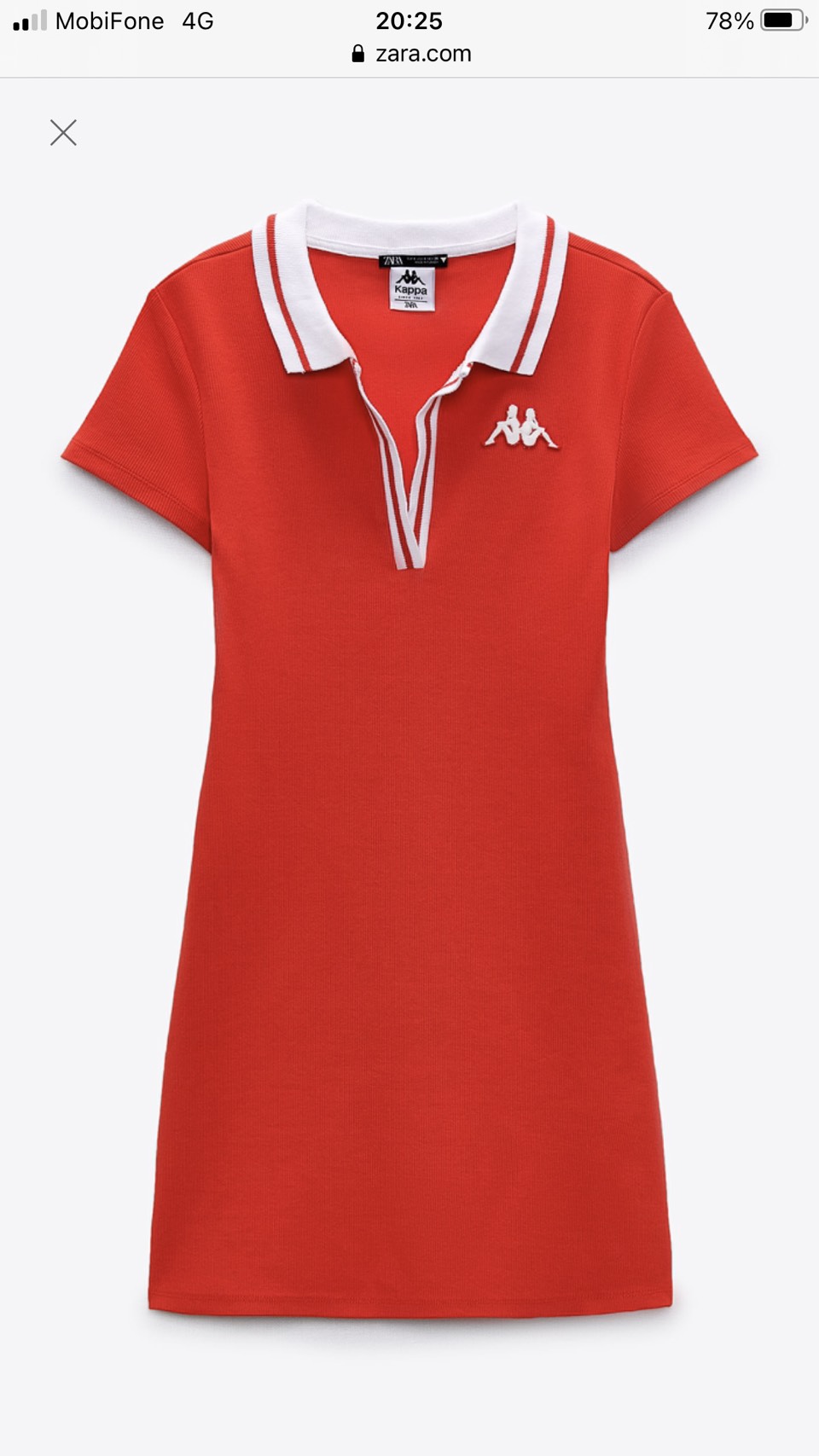 Đầm polo kappa 1000k