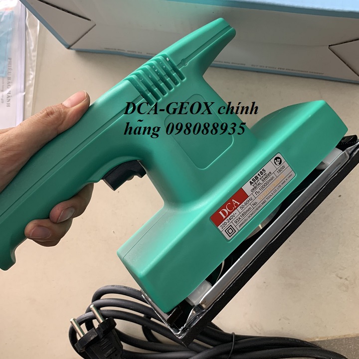 93x185mm máy chà nhám rung dca asb185 - giáp chữ nhật