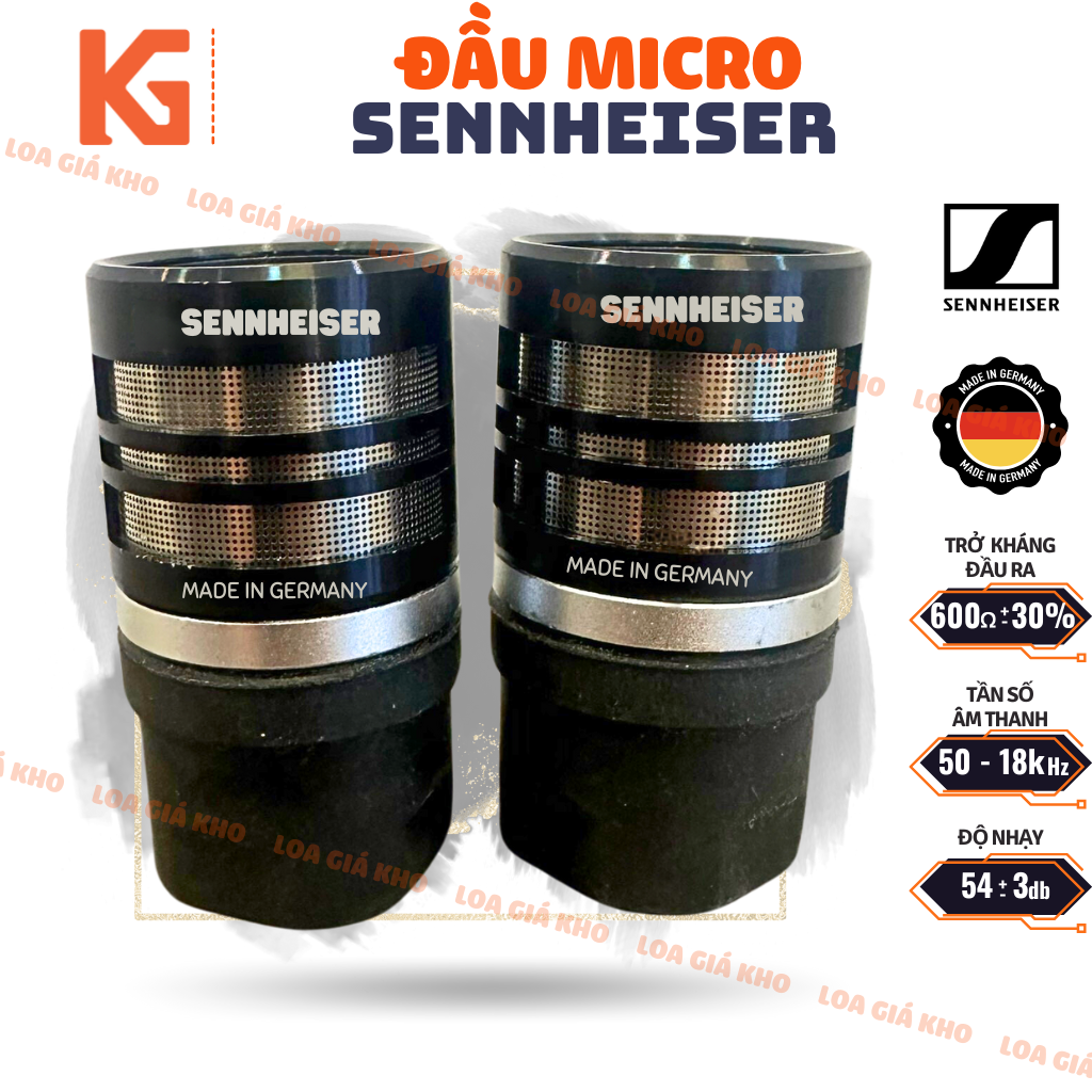 Đầu micro hãng Sennheiser - Hàng nhập