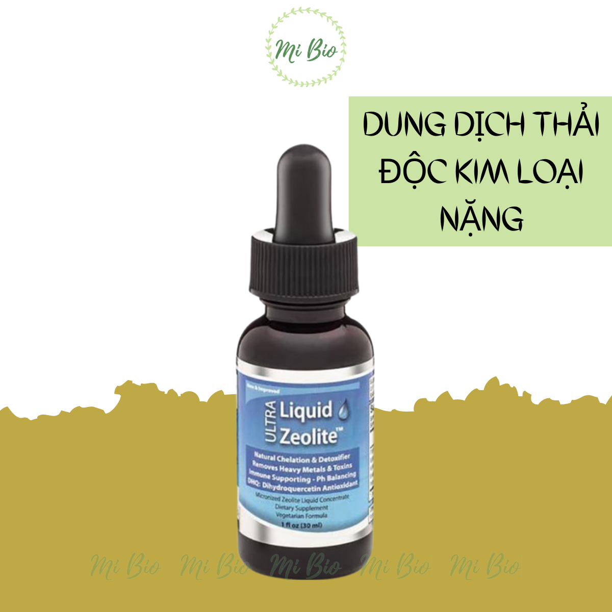 Dung dịch thải độc kim loại nặng 30ml (Zeolite)