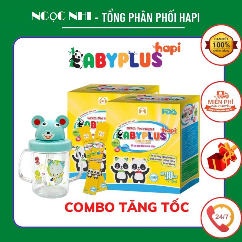 [HCM]Siro ăn ngon babyplus chính hãng