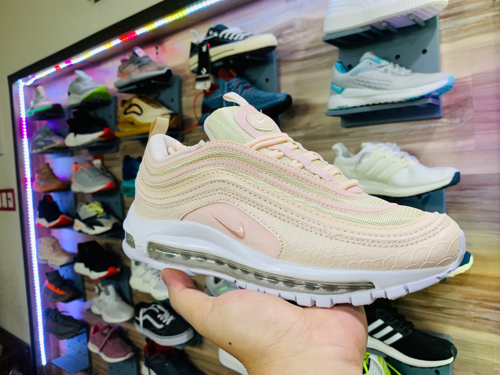GIÀY THỂ THAO NỮ AIR MAX 97 HỒNG PINK