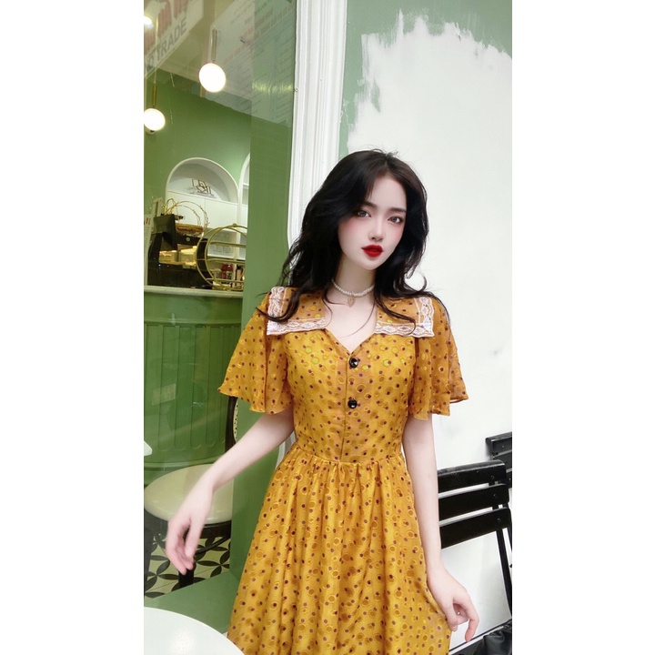Đầm  maxi style Vintage siêu xinh 324