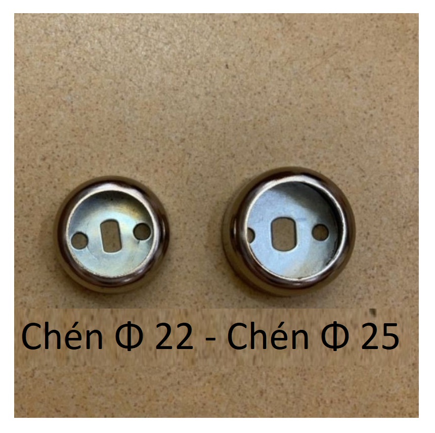 Chén sắt Φ 25 - Φ 22 bắt thanh treo áo ( 1 cặp 2 chén)
