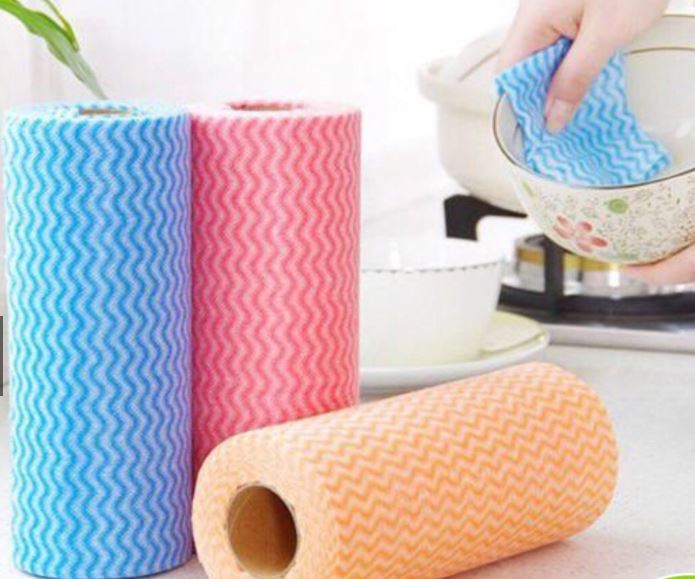 Cuộn Giấy Vải , Khăn Lau Đa Năng Tiện Dụng