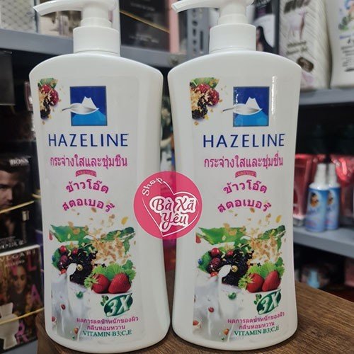 Sữa tắm Hazeline Thái Lan Trái Cây 1200ml