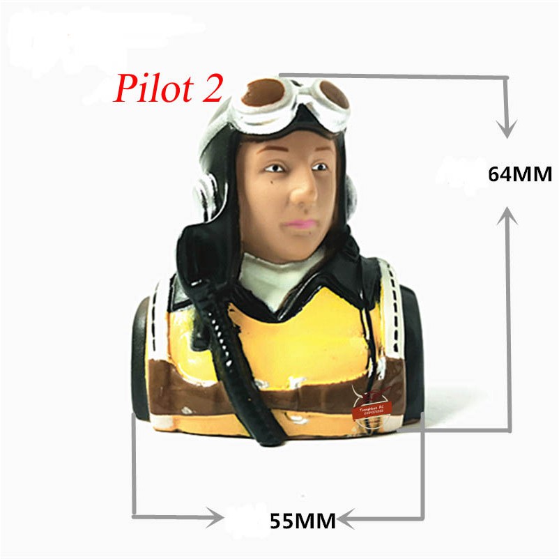 Mô hình phi công máy bay chiến đấu hiện Pilot