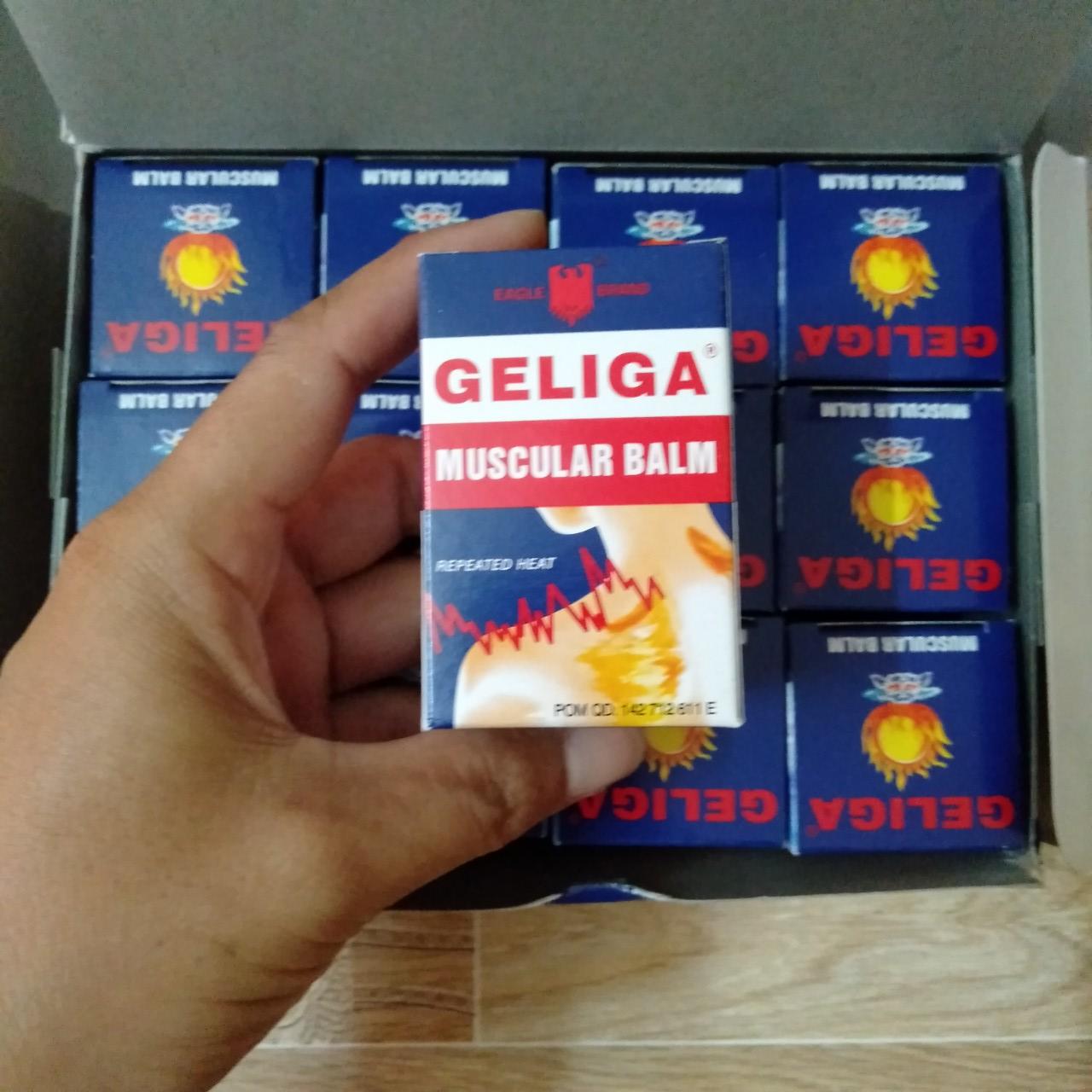 Combo 12 chai Dầu cù là lửa GELIGA