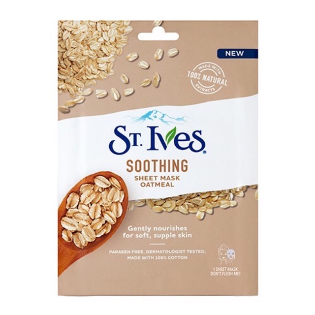 Mặt Nạ Giấy St.Ives Sheet Mask 23ml - Apricot