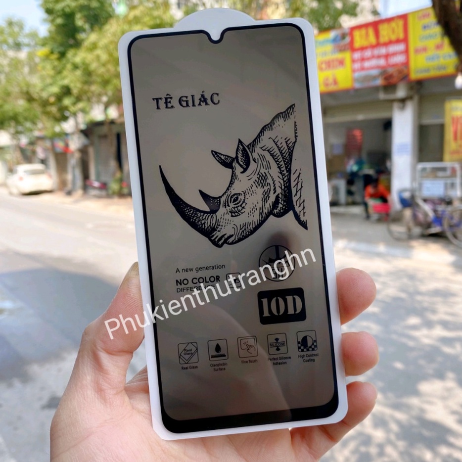 Kính cường lực chống nhìn trộm TÊ GIÁC XỊN Samsung A05 A05S M34 5G A04 A04S A04E A14 M14 A13 A33 A22 4G M32 A32 4G A50 A50S A30 A30S A31 M30 M30S M21 M31 - K NHẬN VÂN TAY