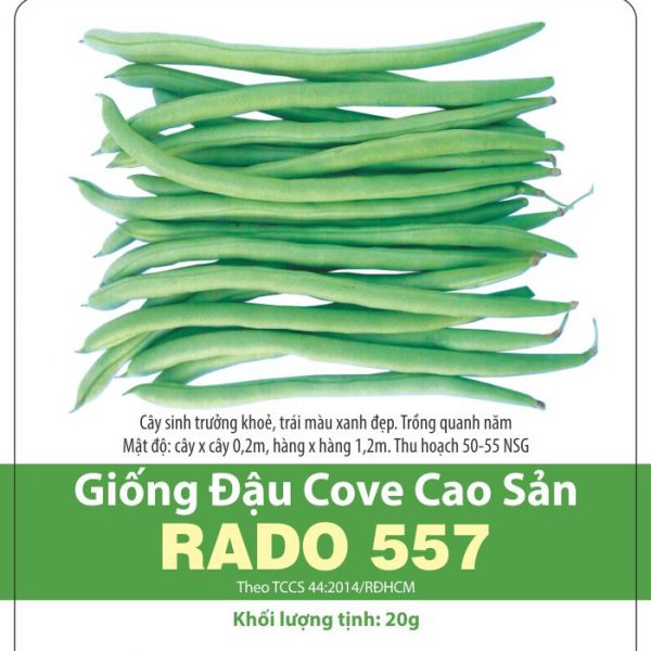 [Ảnh thật] [Rẻ vô địch] HẠT GIỐNG ĐÂU COVE - GIỐNG ĐẬU COVE CAO SẢN RADO 557