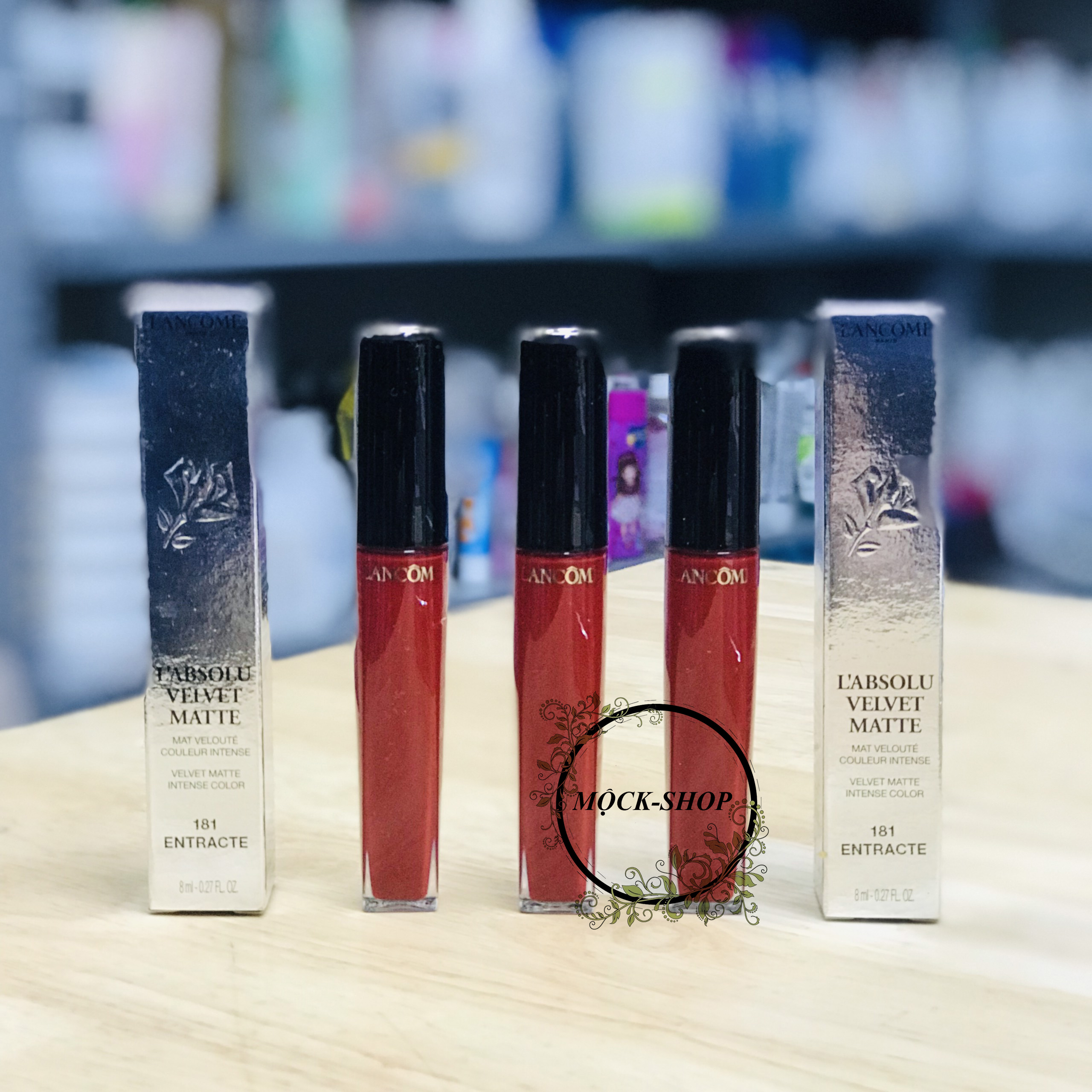 Son lancome l'absolu velvet matte 181 entracte hàng tester