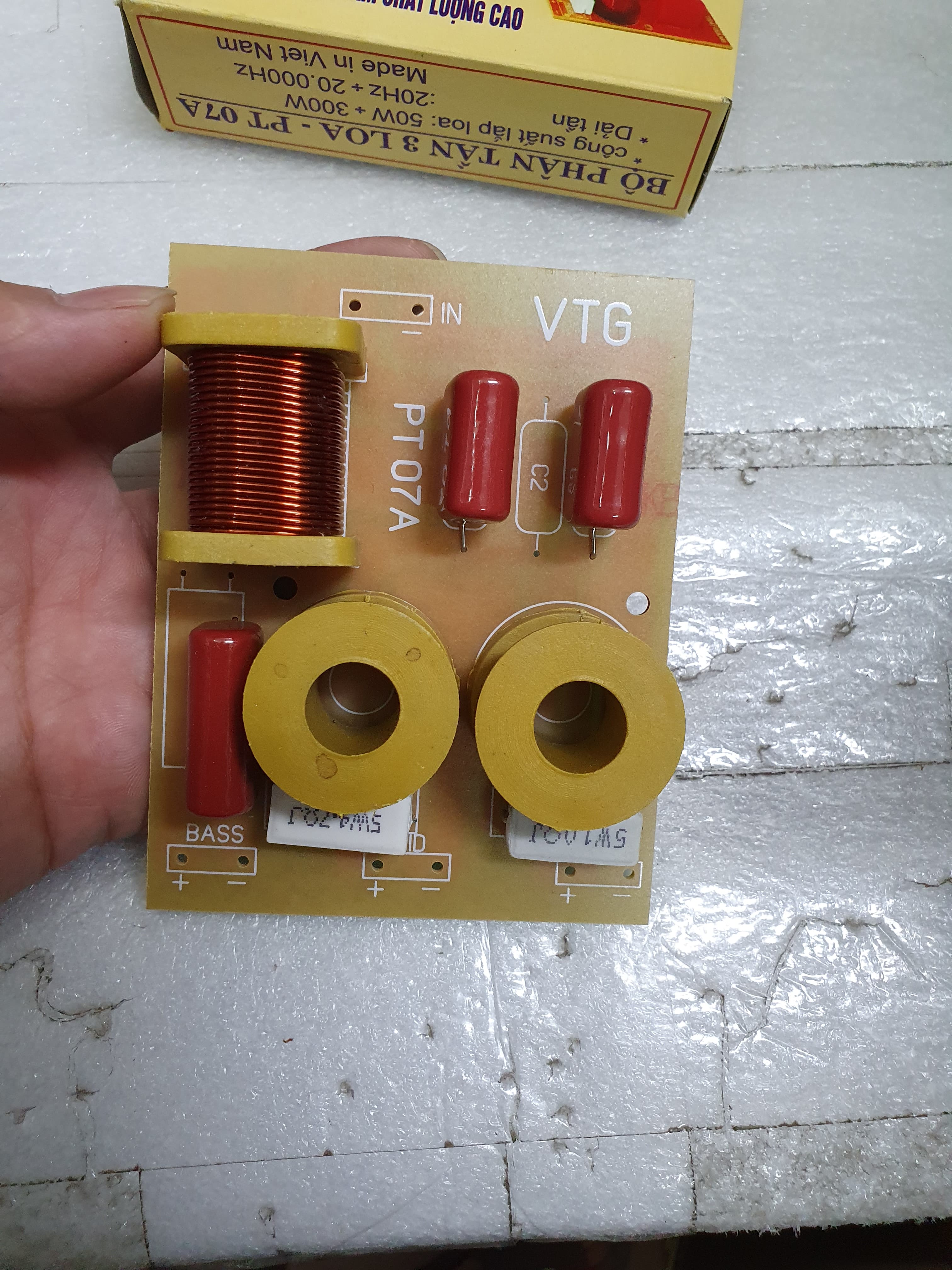 mạch phân tần 3 loa đặc biệt