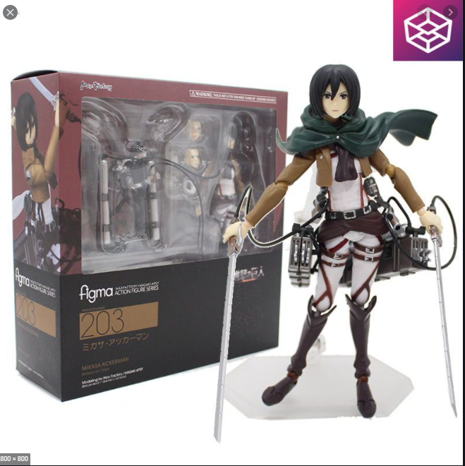 Mô Hình Attack on titan - Mikasa Ackerman có khớp
