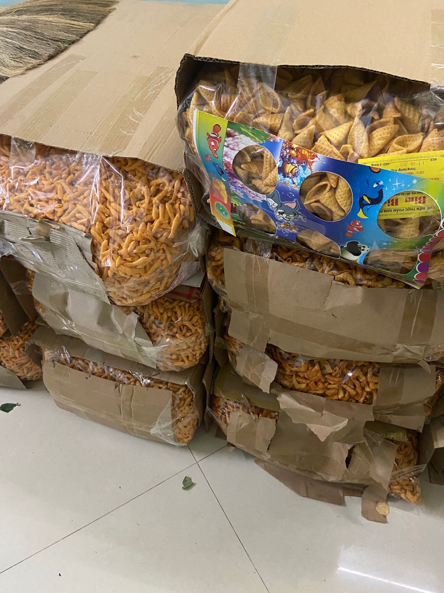 Snack bánh cá cay 500g