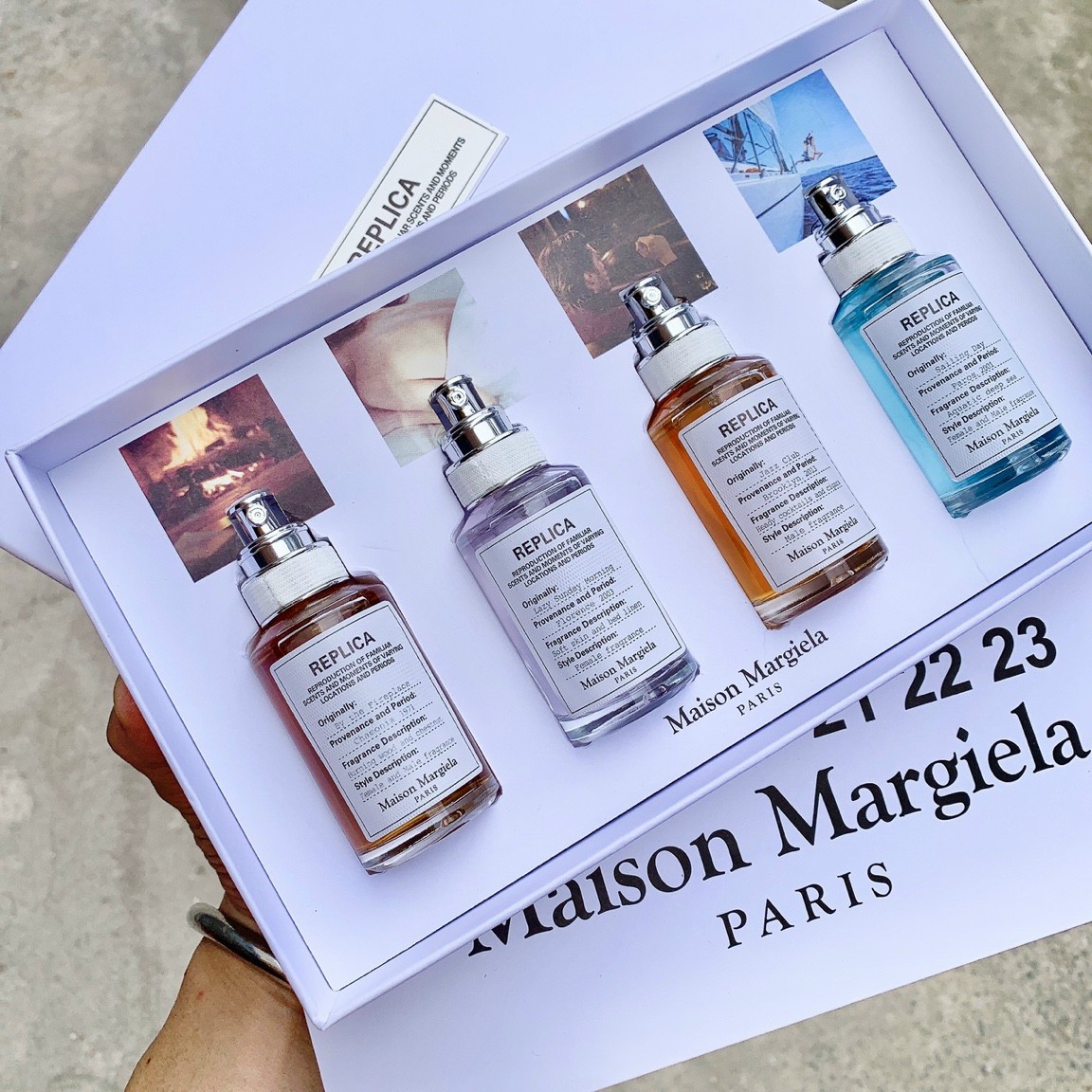 SET 4 NƯỚC HOA Replica Maison Martin Margiela MINI 30ML