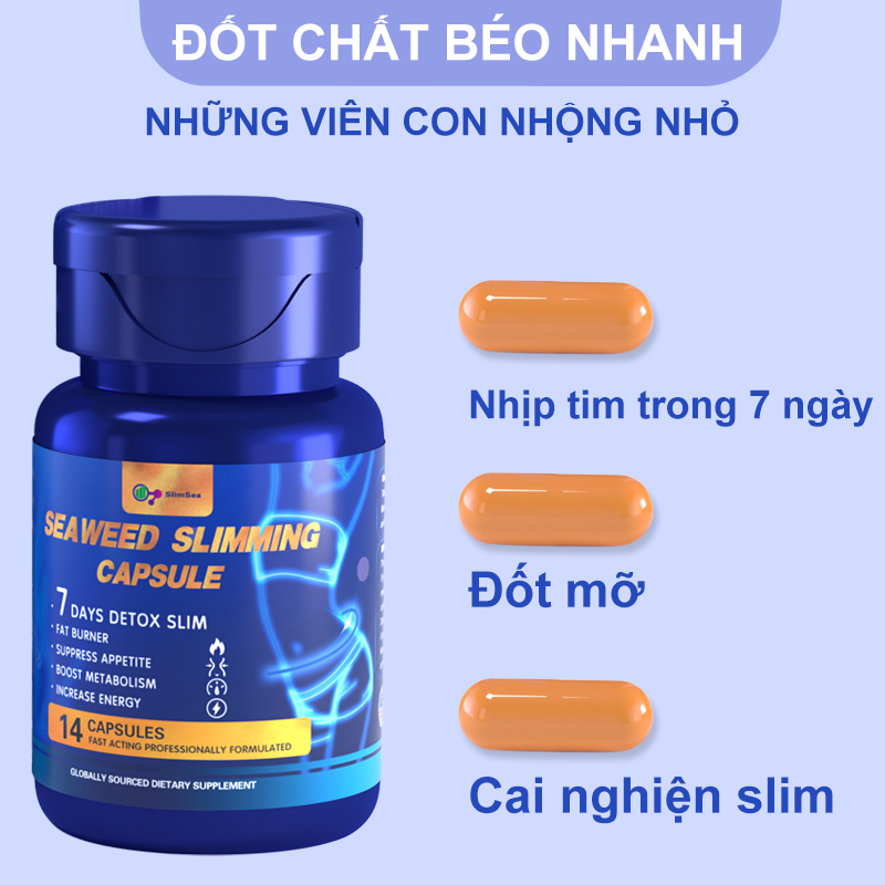 Us fda viên uống giảm cân seaweed sweets viên uống giảm cân hỗ trợ giảm béo an toàn