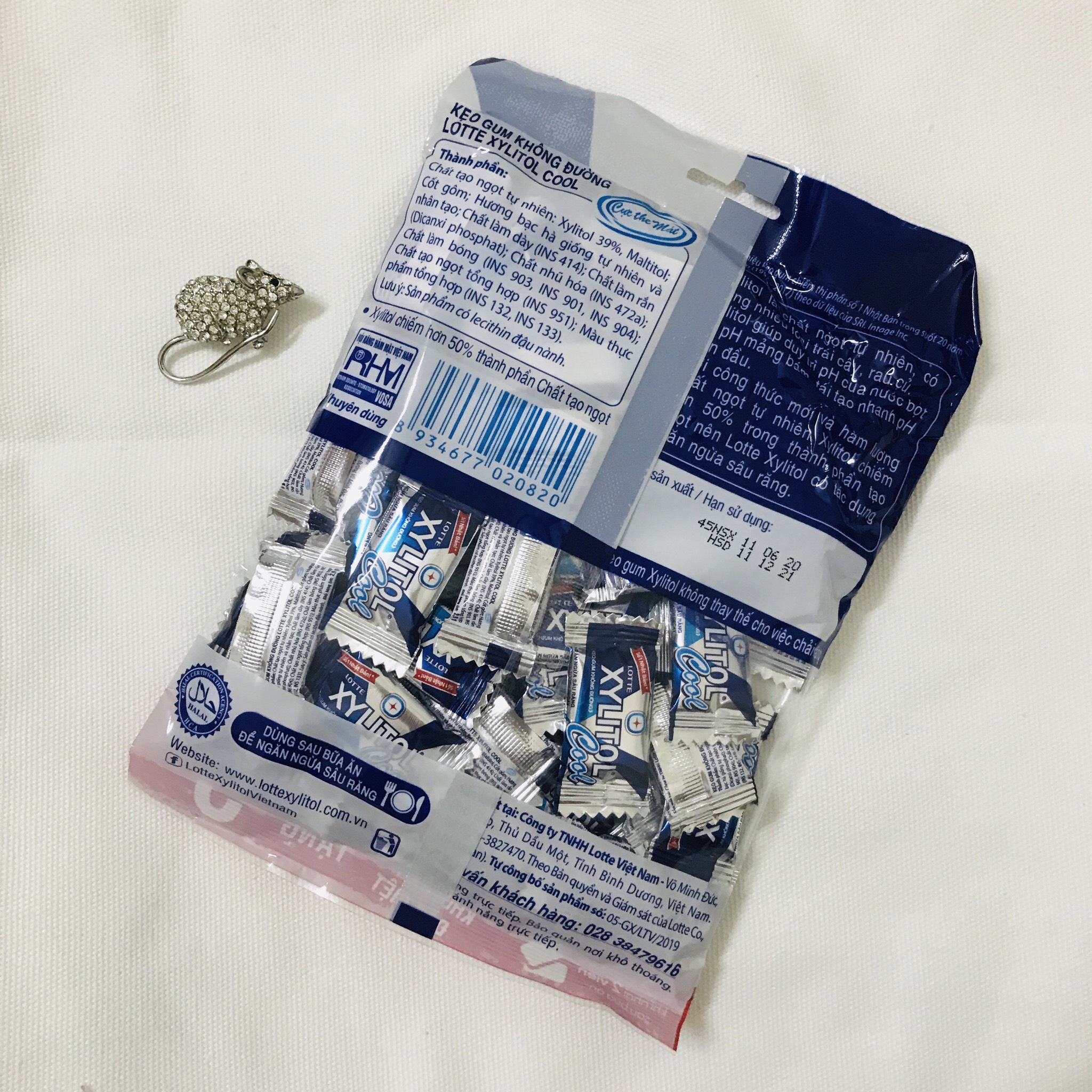 [HCM]Túi Xylitol 49K 55 gói
