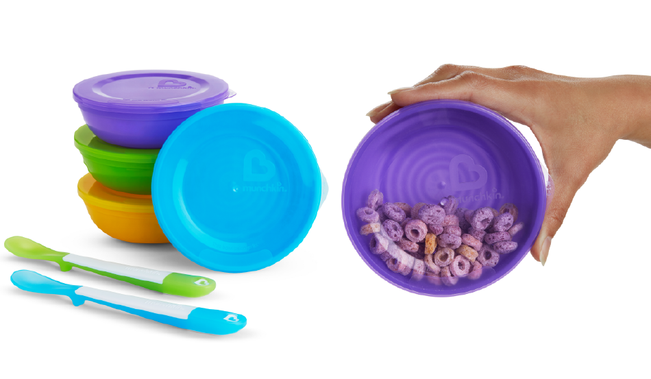BỘ 4 BÁT CÓ NẮP + 2 THÌA MUNCHKIN