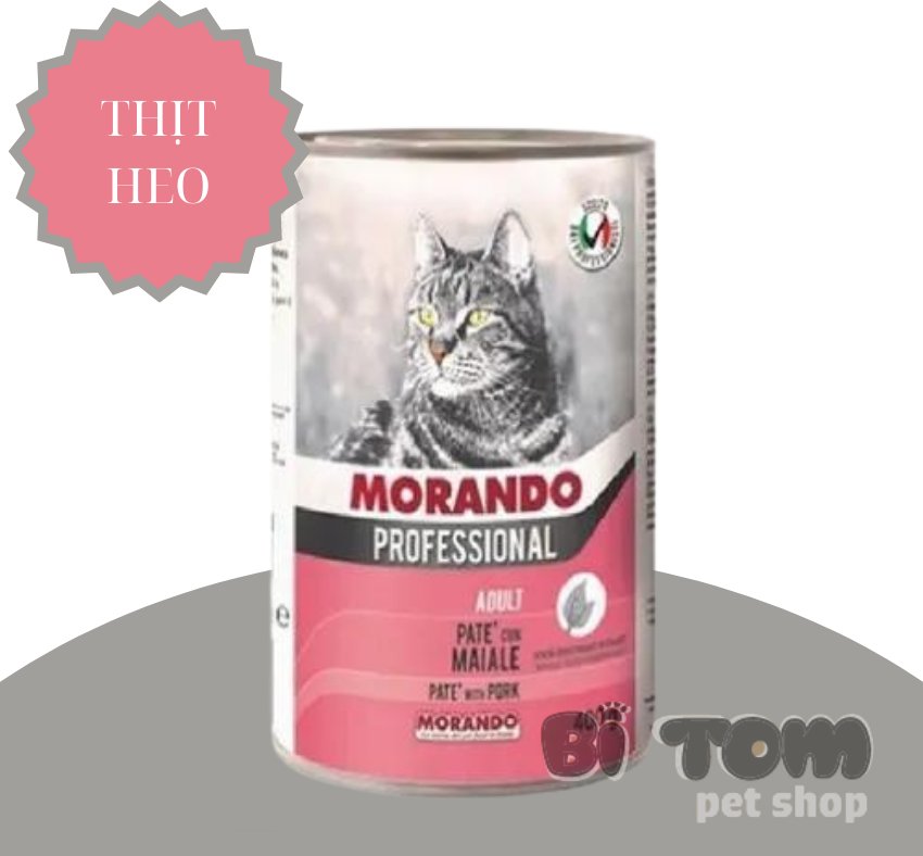 PATE CHO MÈO MORANDO 400G - NHIỀU VỊ