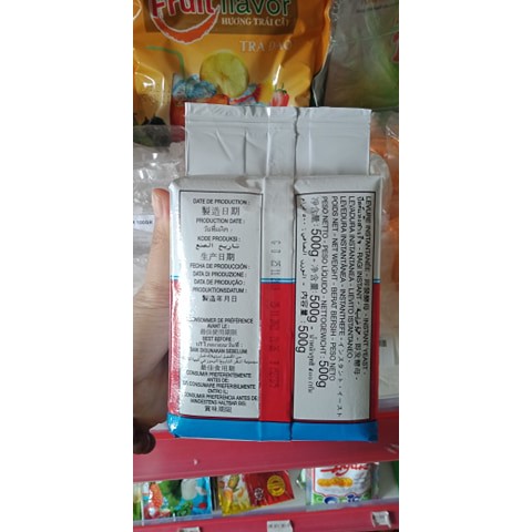 Men Khô  Bánh Mì  Saf-Instant Đỏ 500G