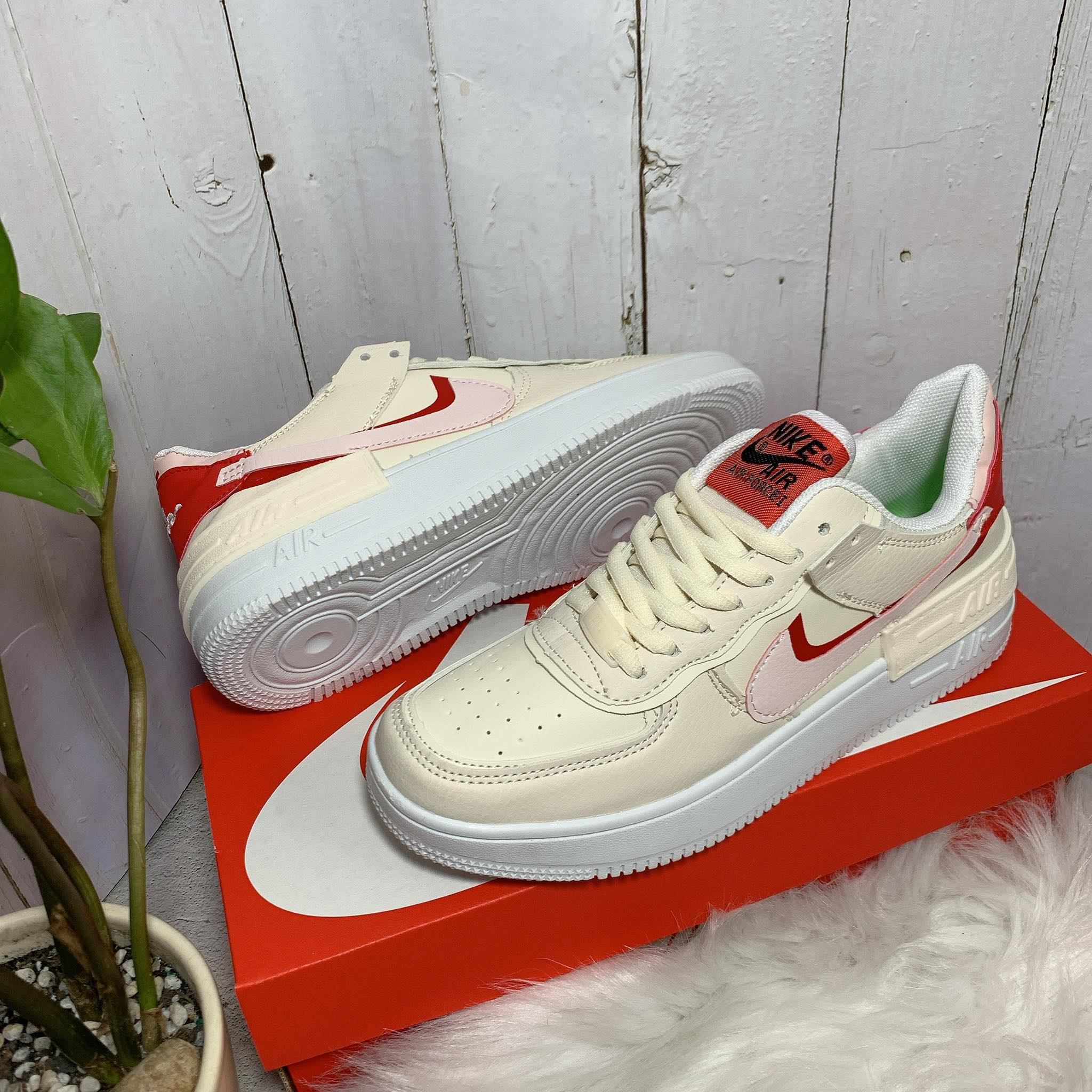 [HCM]Giày Nữ Sneaker Air-Force-1-Shadow 2020 Chất Lượng Cực Chuẩn [ Full Box]