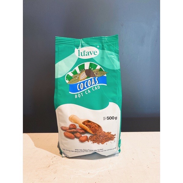 Bột Cacao Luave Nguyên Chất Gói 500gr/ Cocoas Luave 500Gr