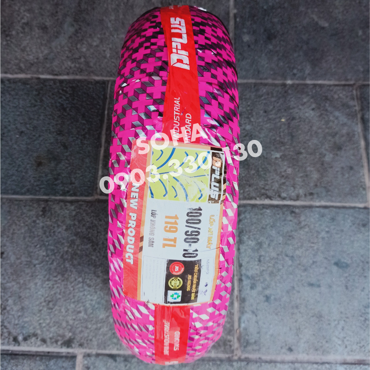 Lốp sau SCR, Lead 100/90-10 TL Dplus