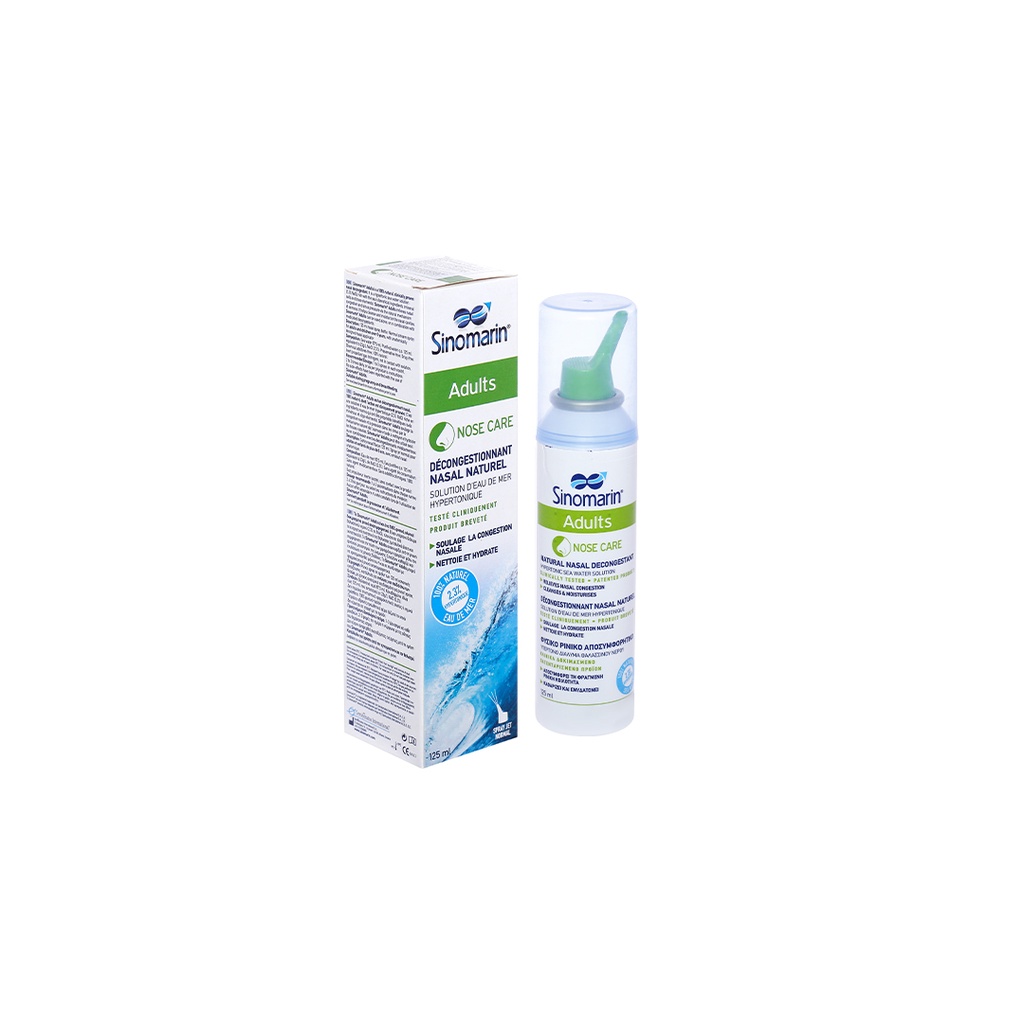 Xịt mũi Humer Stop-Virus Sinomarin người lớn 15ml