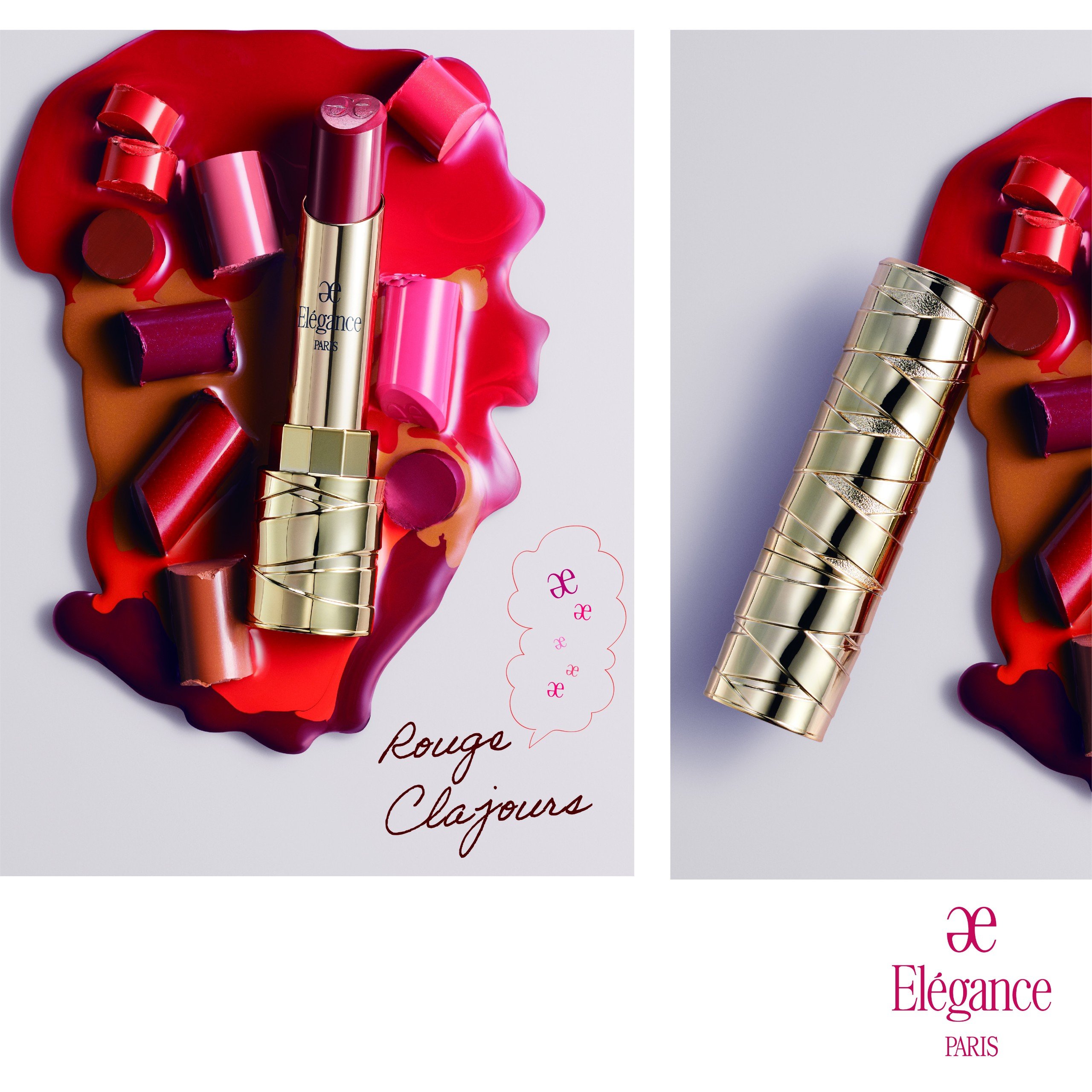 Son ELÉGANCE ROUGE CLAJOURS 4.0g