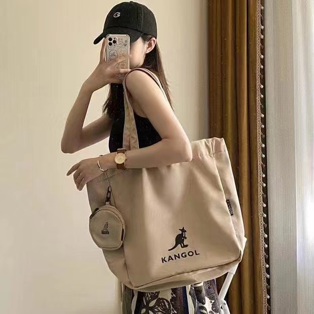 新款女大容量托特包时尚防水购物袋单肩手提子母包
