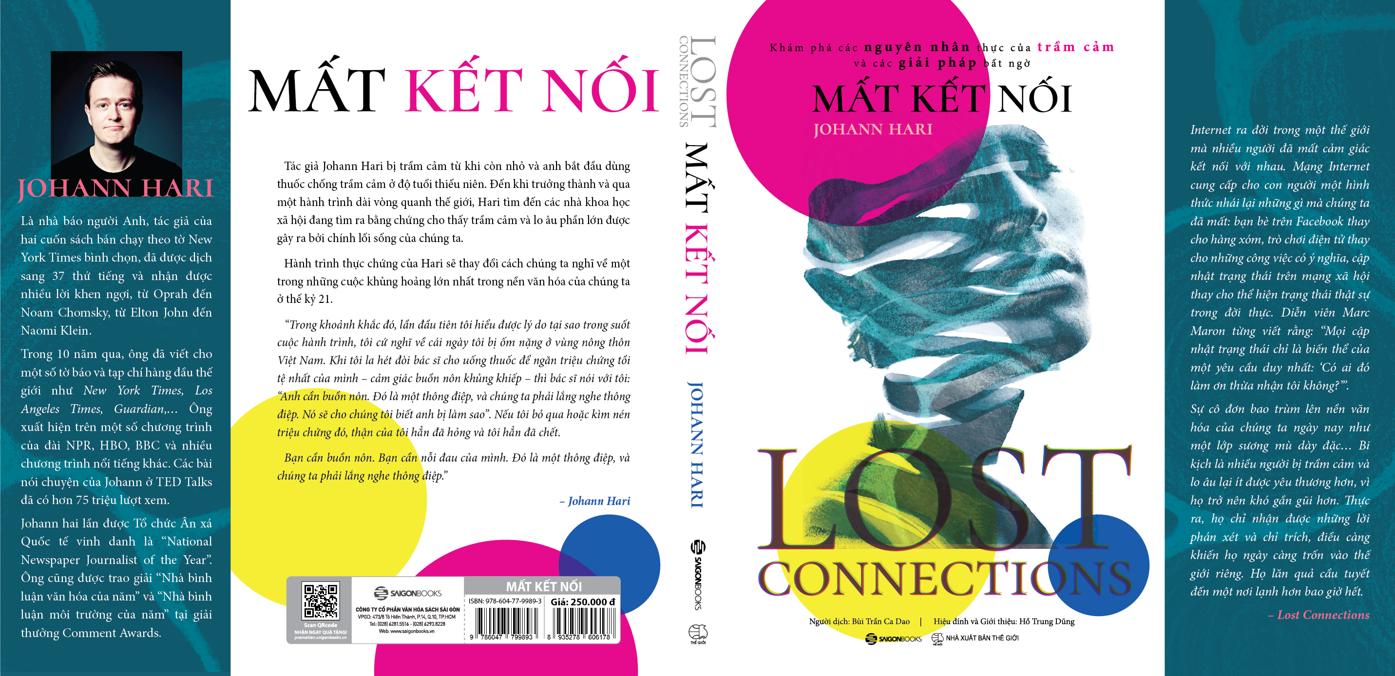 Sách - Mất kết nối (lost connections) - Tác giả: Johann Hari
